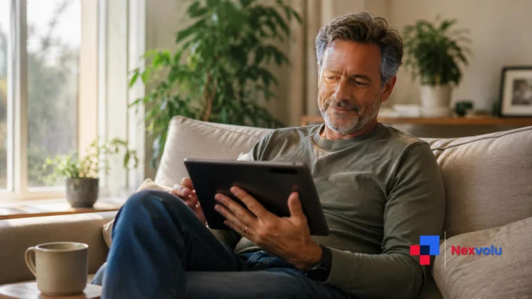 Worried investor checking a falling 401(k) retirement balance during the June 2026 AI sell-off
