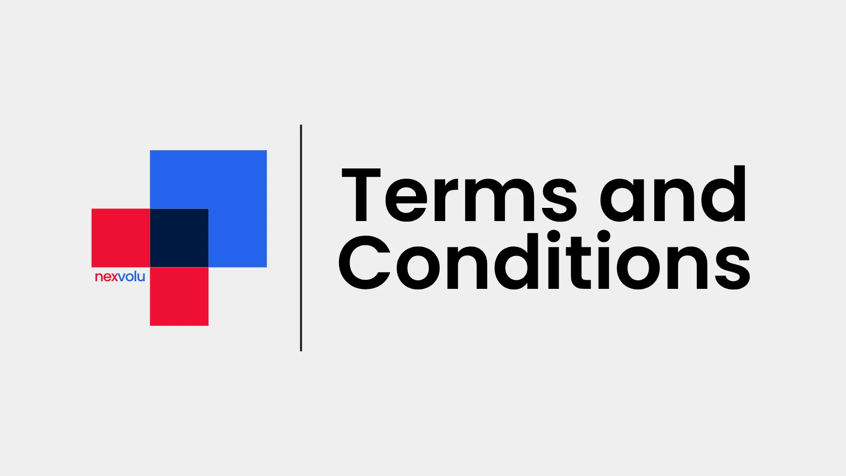 Nexvolu terms and conditions