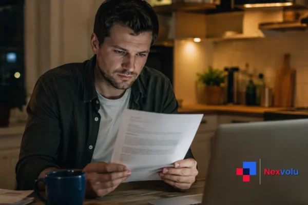 Worried borrower reading a student loan notice as SAVE ends and RAP begins 2026
