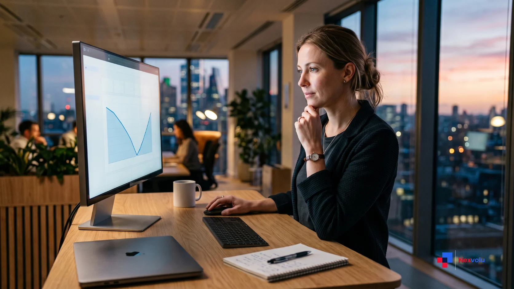 Marketer reviewing LinkedIn analytics after AI content policy change